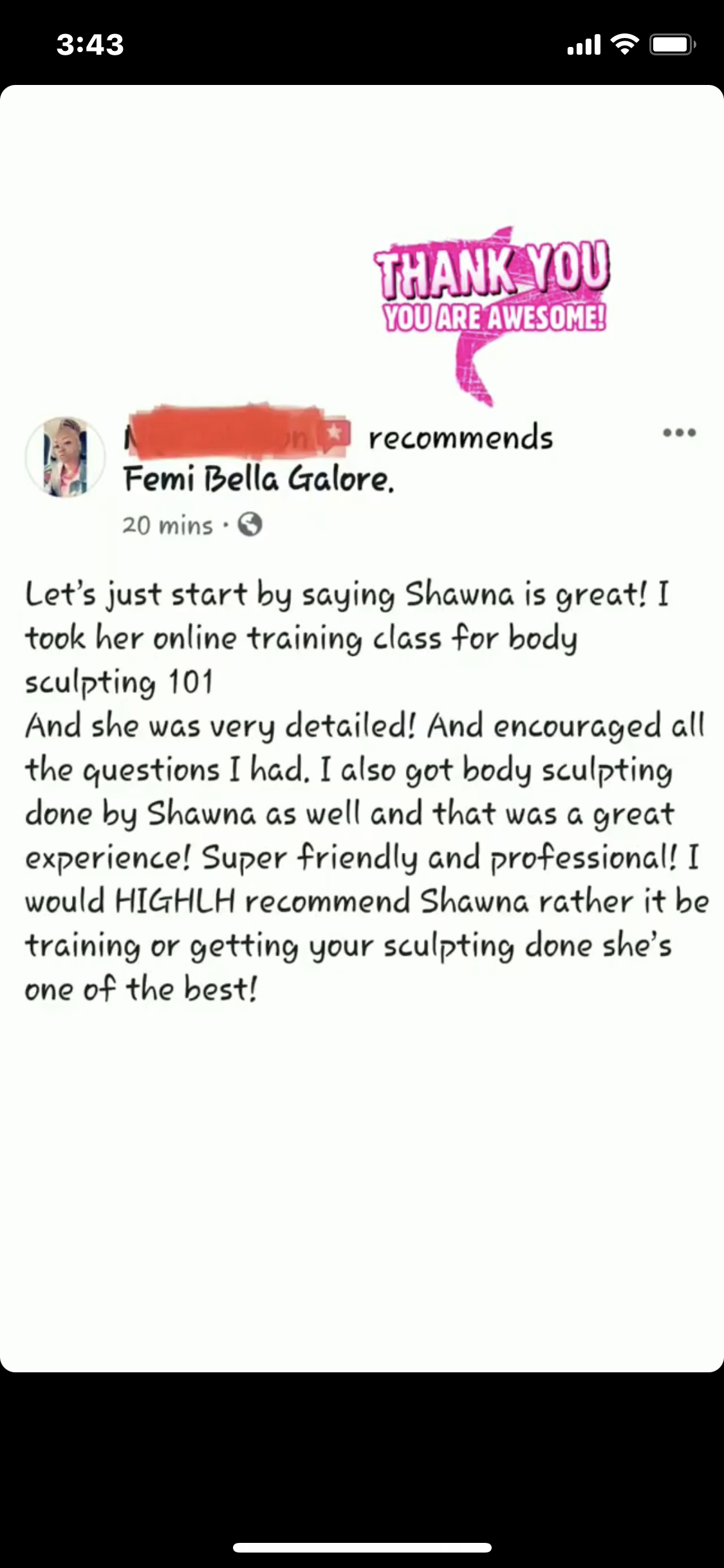 Body Sculpting Class