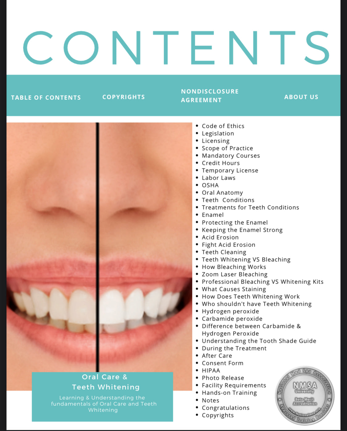 Cosmetic Dental Whitening